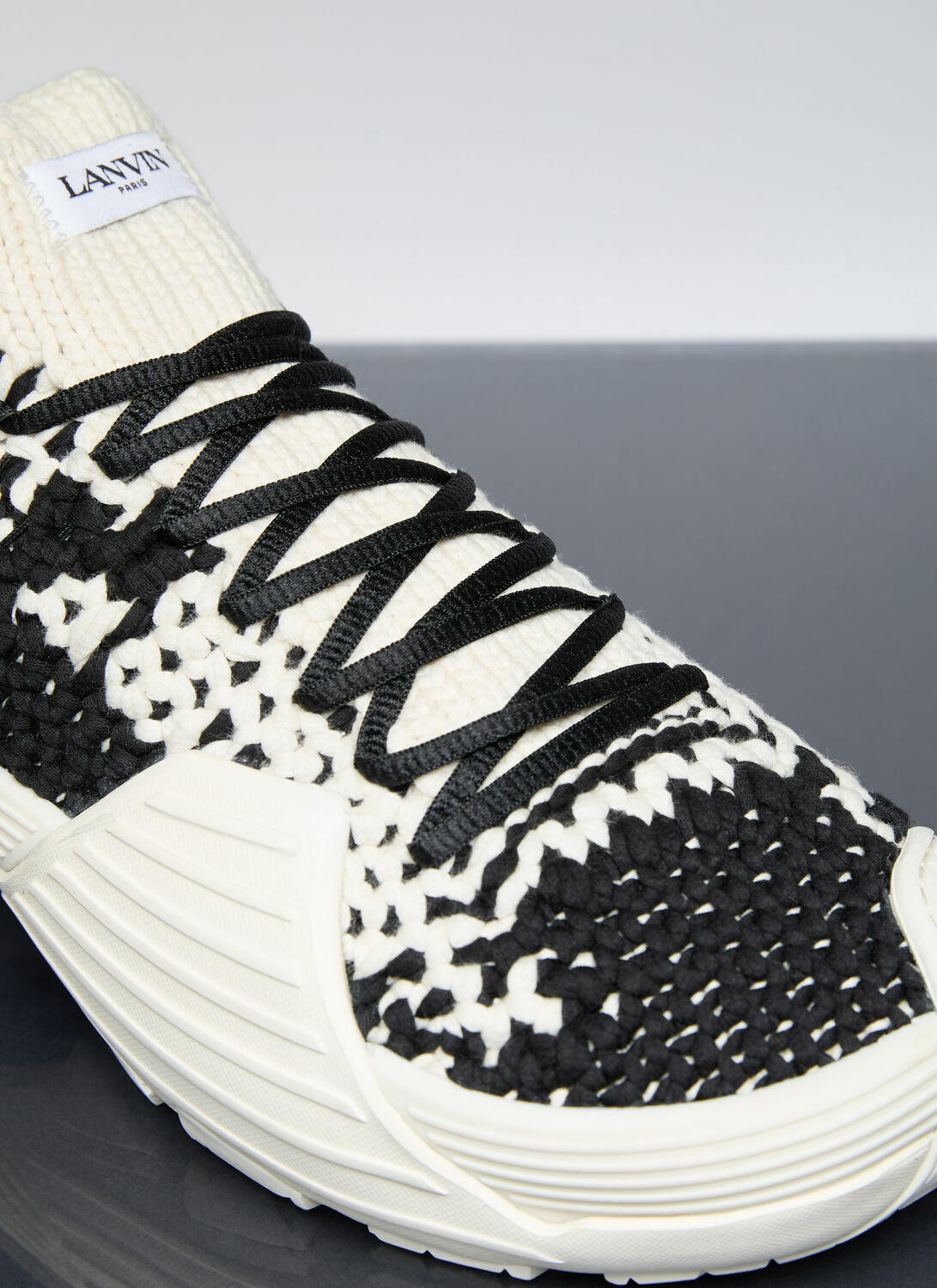 Lanvin Flash-Knit Sneakers