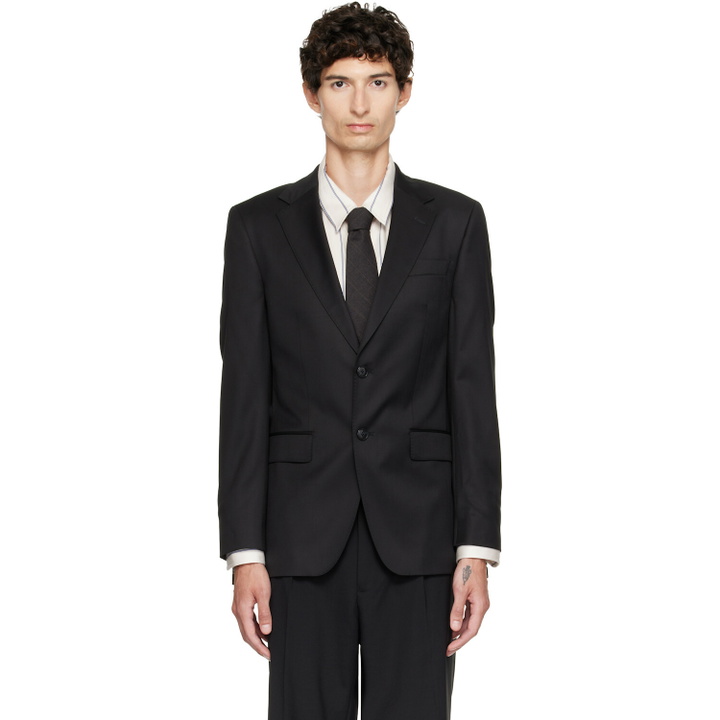 Photo: BOSS Black Slim-Fit Virgin Wool Serge Blazer