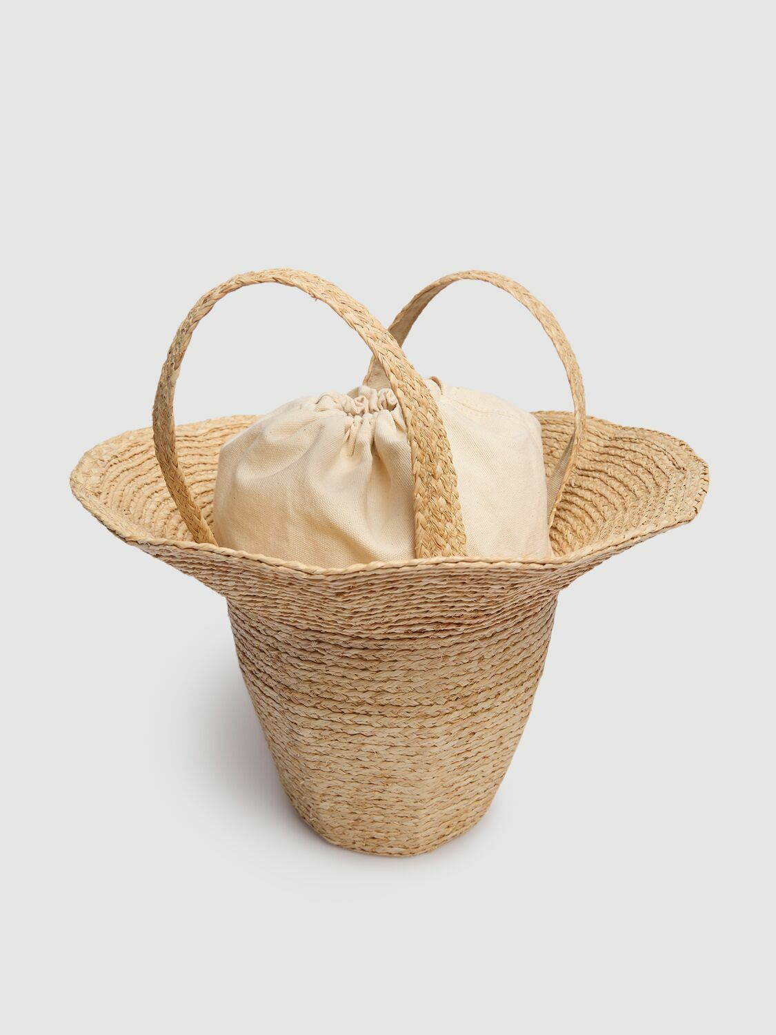 THE ROW Sol Raffia Top Handle Bag The Row