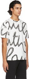 Paul Smith White Rope Logo T-Shirt