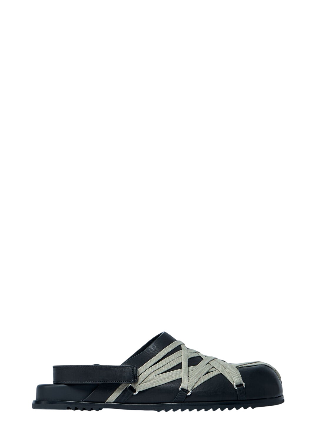 Rick Owens Black Porterville Slip On Mega Tractor Loafers Rick Owens