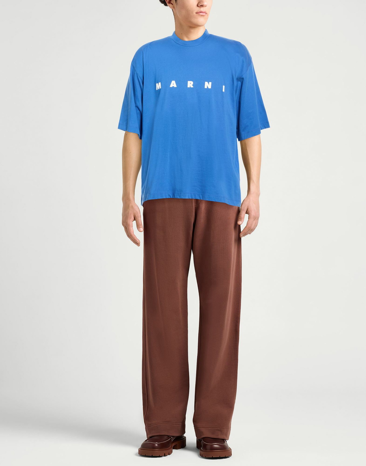 Marni Mens T-shirt in Blue