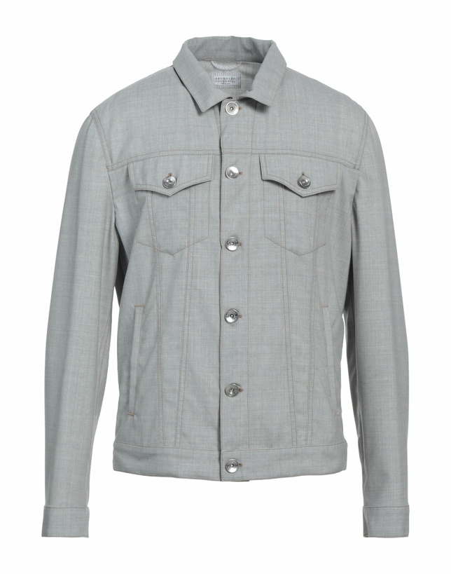 Photo: Brunello Cucinelli Mens Shirt Light in Grey