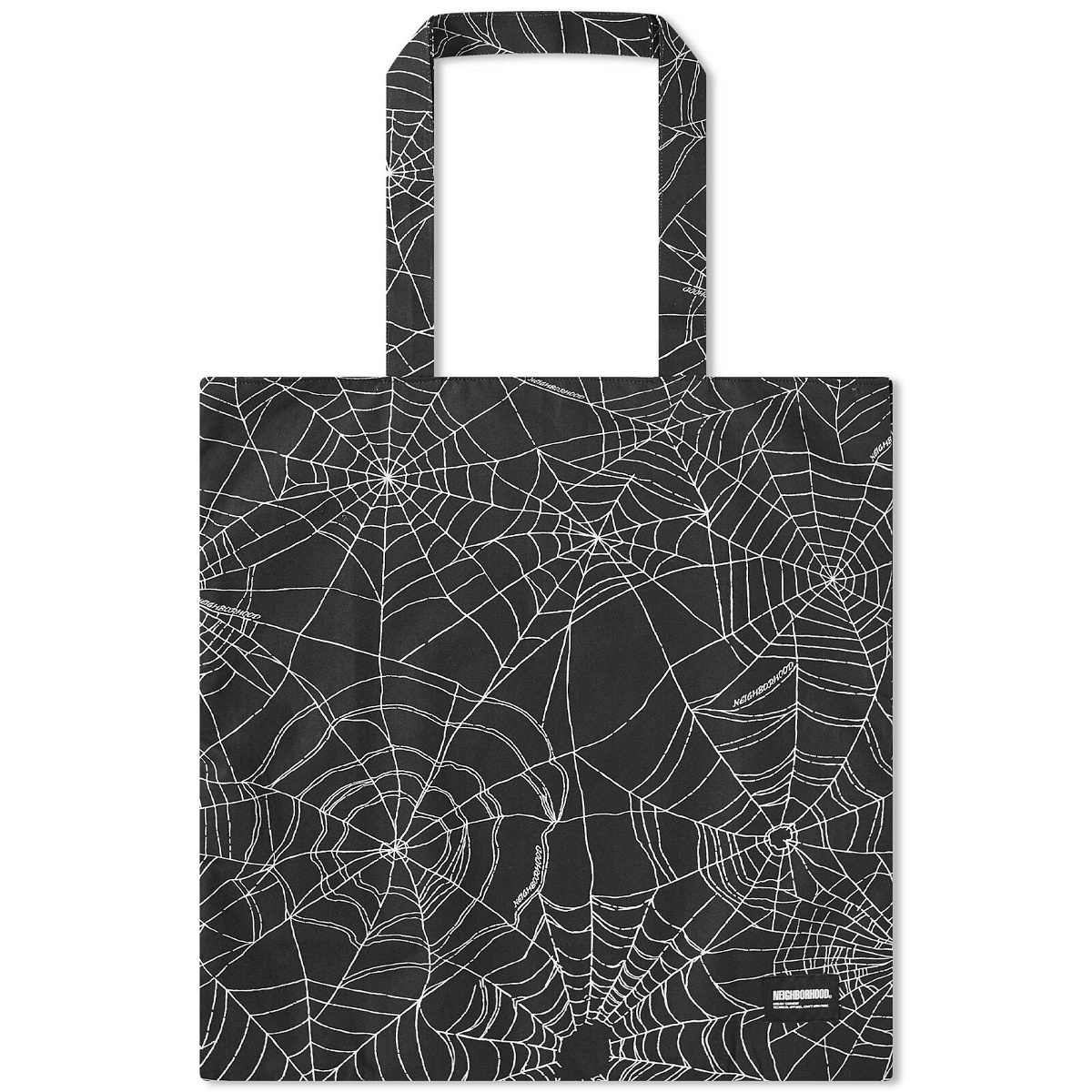 Photo: Neighborhood Men's Spiderweb Tote Bag in Black