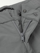 SAIF UD DEEN - Straight-Leg Nylon Trousers - Gray