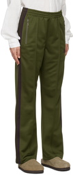 NEEDLES Khaki Stripe Lounge Pants