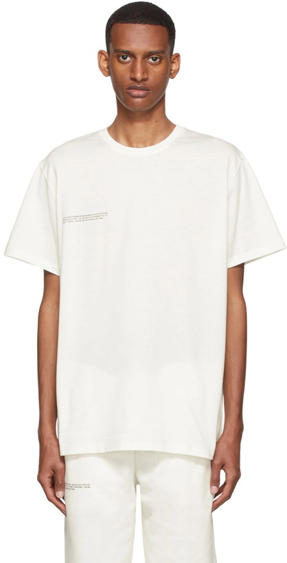 Photo: PANGAIA White Organic Cotton T-Shirt