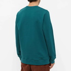 Norse Projects Men's Vagn Logo Crew Sweat in Sea Blue