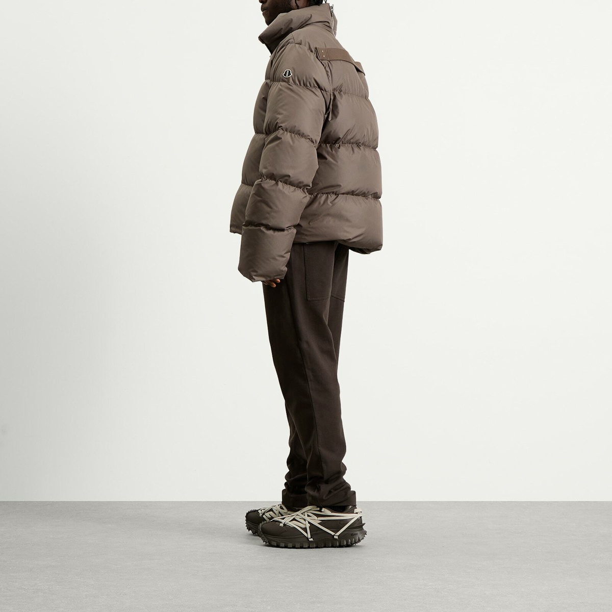 Rick Owens x Moncler Cycloptic Jacket in Dark Dust