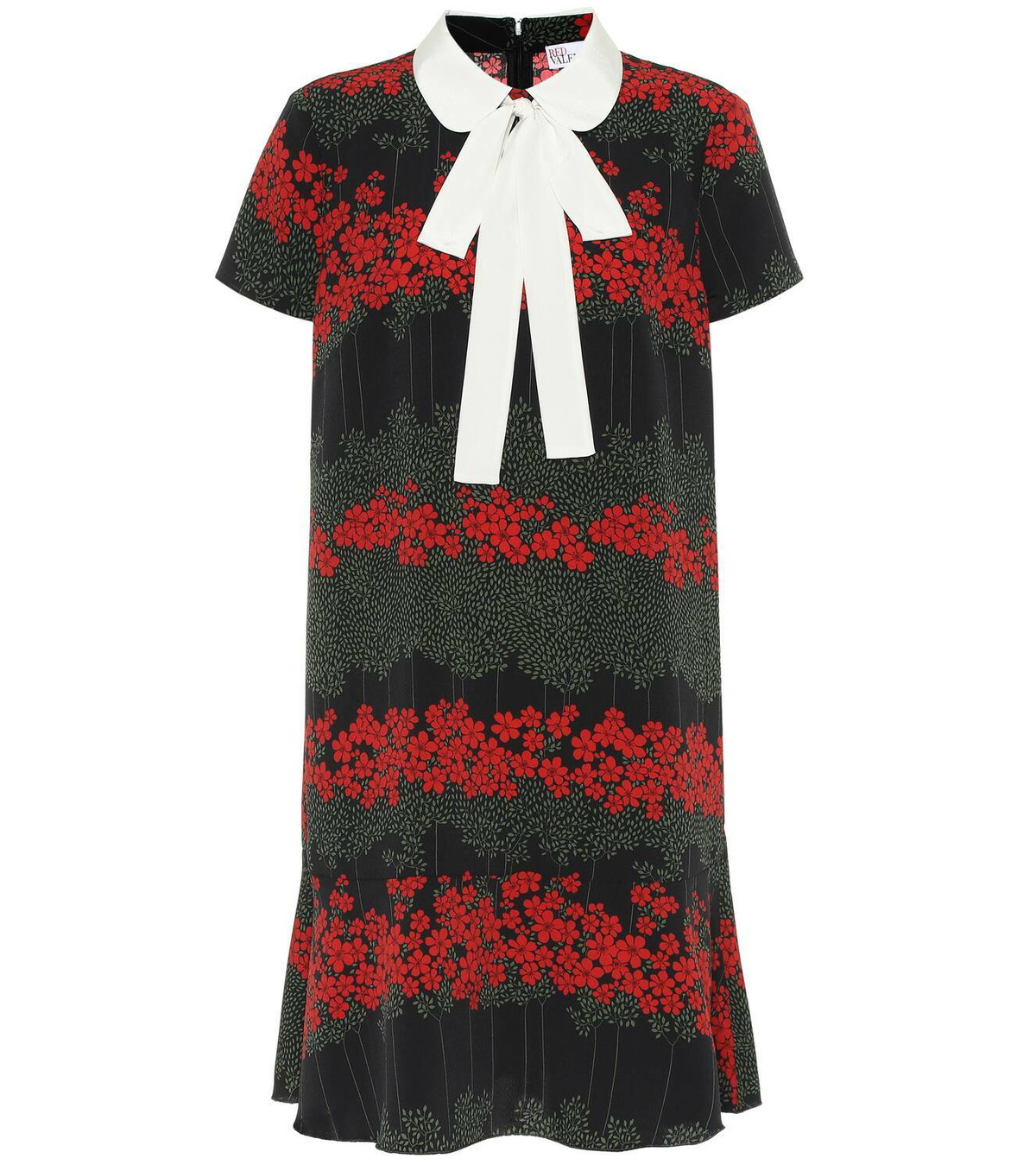REDValentino REDValentino floral crêpe minidress