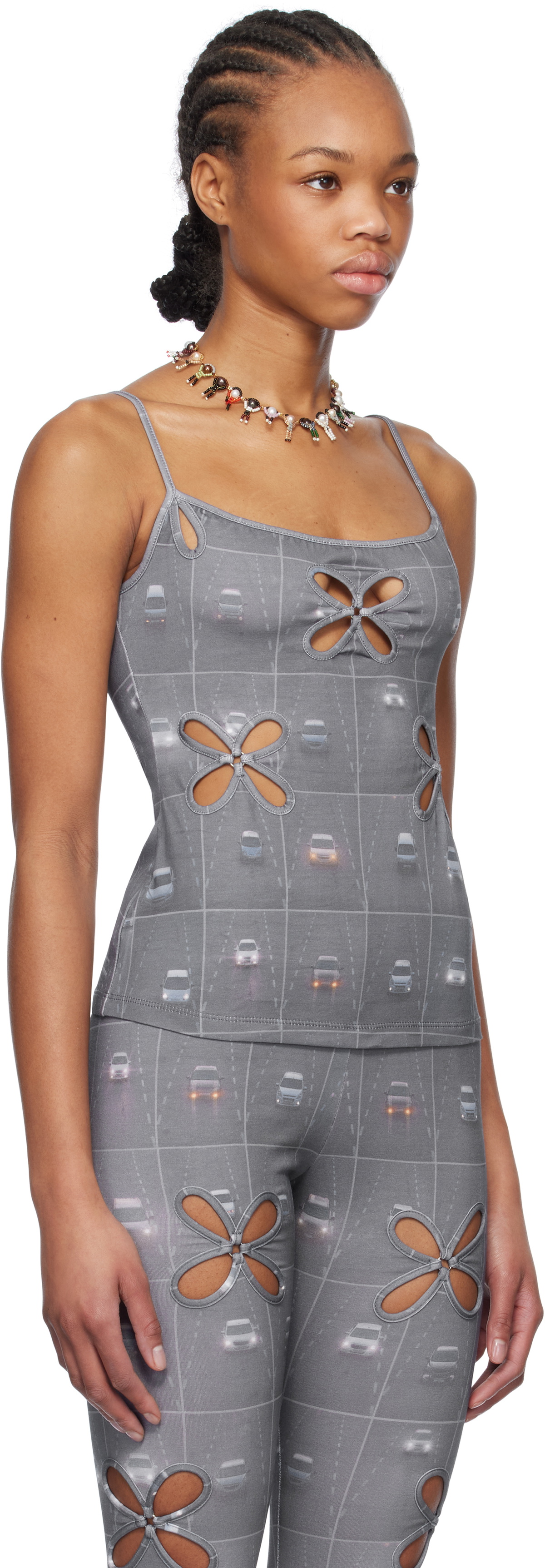 J.Kim Gray Auto Camisole