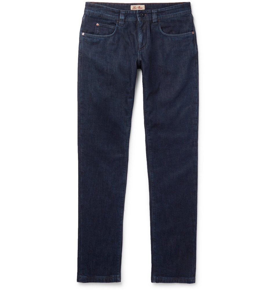 Loro Piana - Stretch-Denim Jeans - Men - Blue Loro Piana