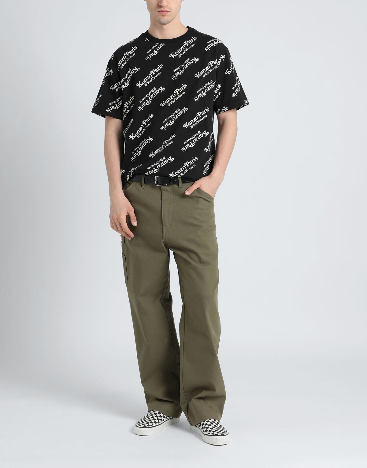 Kenzo Mens T-shirt in Black