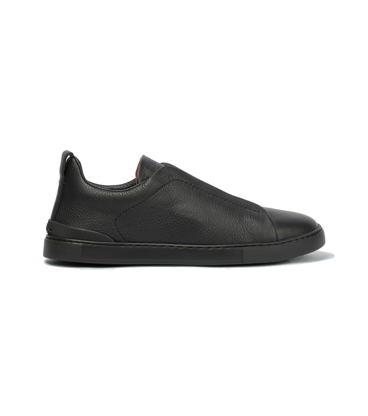 Zegna Triple Stitch leather sneakers Zegna