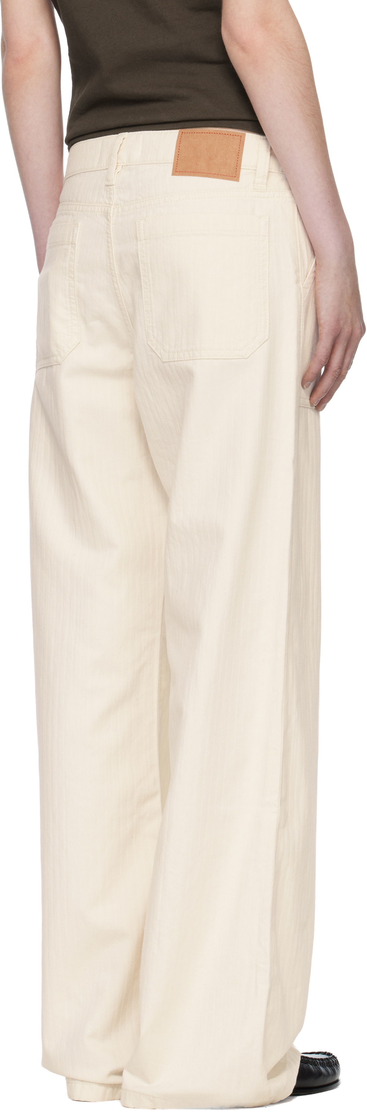 JEANERICA White Guell Trousers