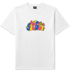 Stüssy - Colorado Logo-Print Cotton-Jersey T-Shirt - White