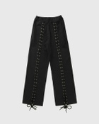 ROTATE Birger Christensen LACING SWEATPANTS Black Womens Casual Pant
