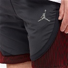 Air Jordan Men's Statement Shorts in Off Noir/Gym Red/Black/Silver
