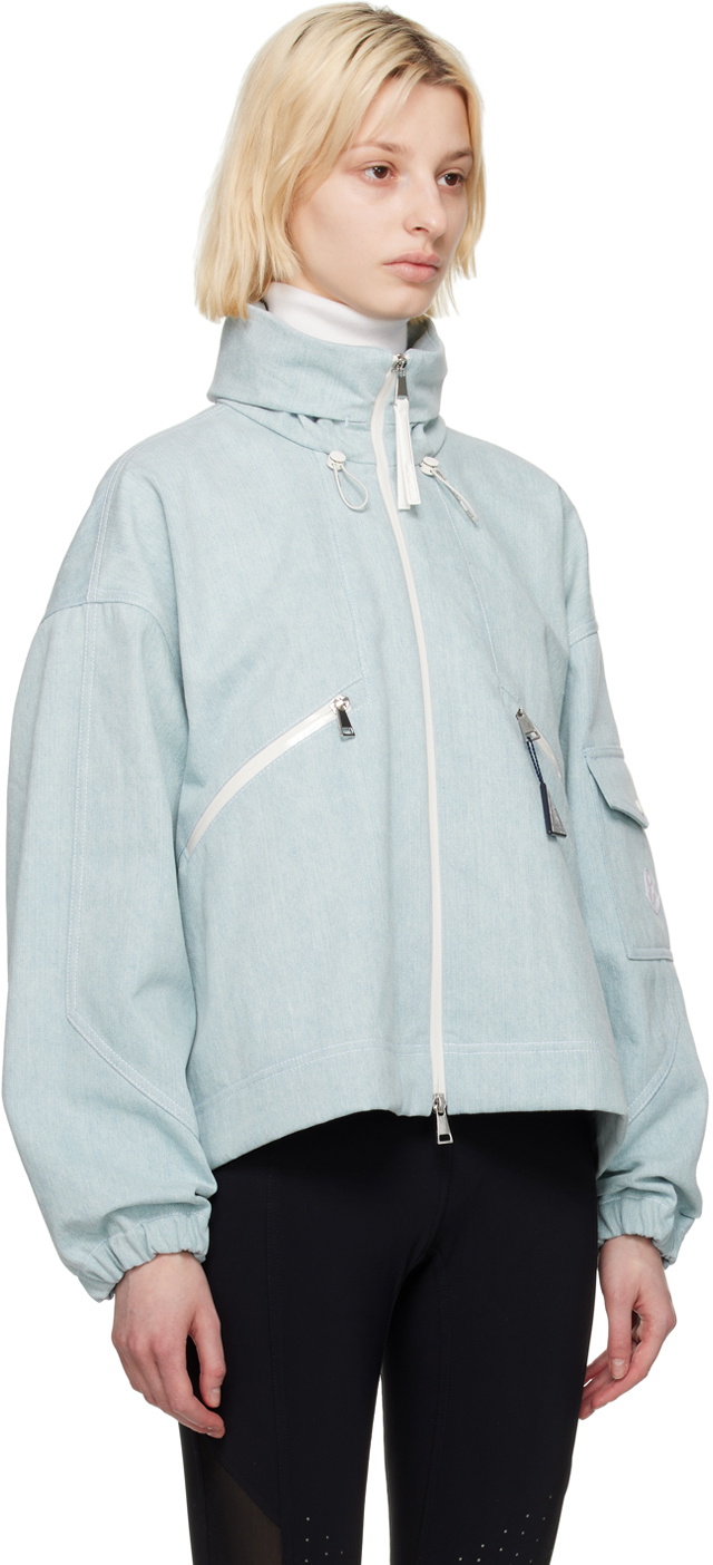 Moncler Blue Severau Denim Jacket Moncler