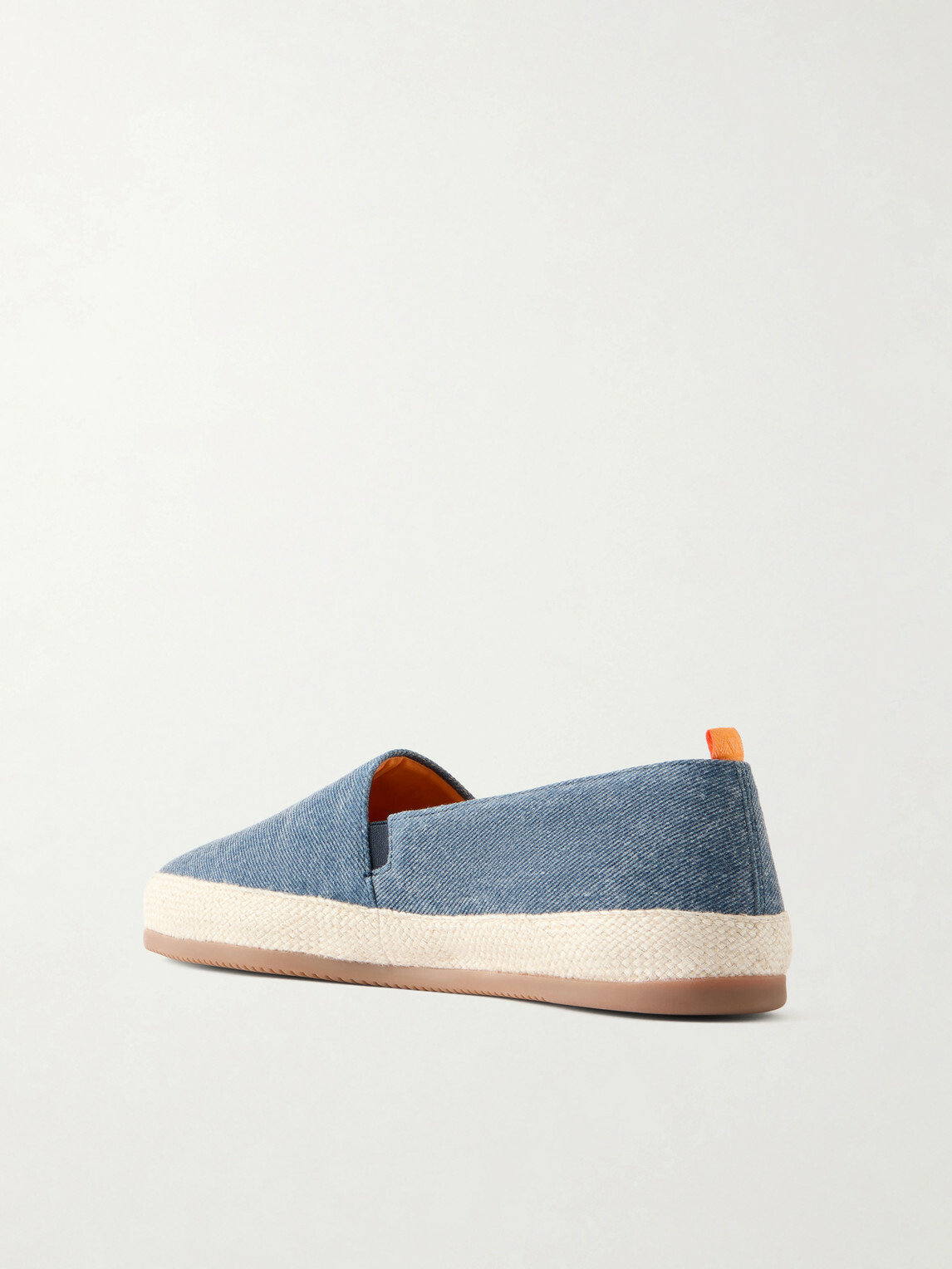 Mulo - Linen Espadrilles - Blue
