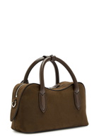 Stella Mccartney Stella Ryder Small Faux Suede top Handle bag - Moca - One Size