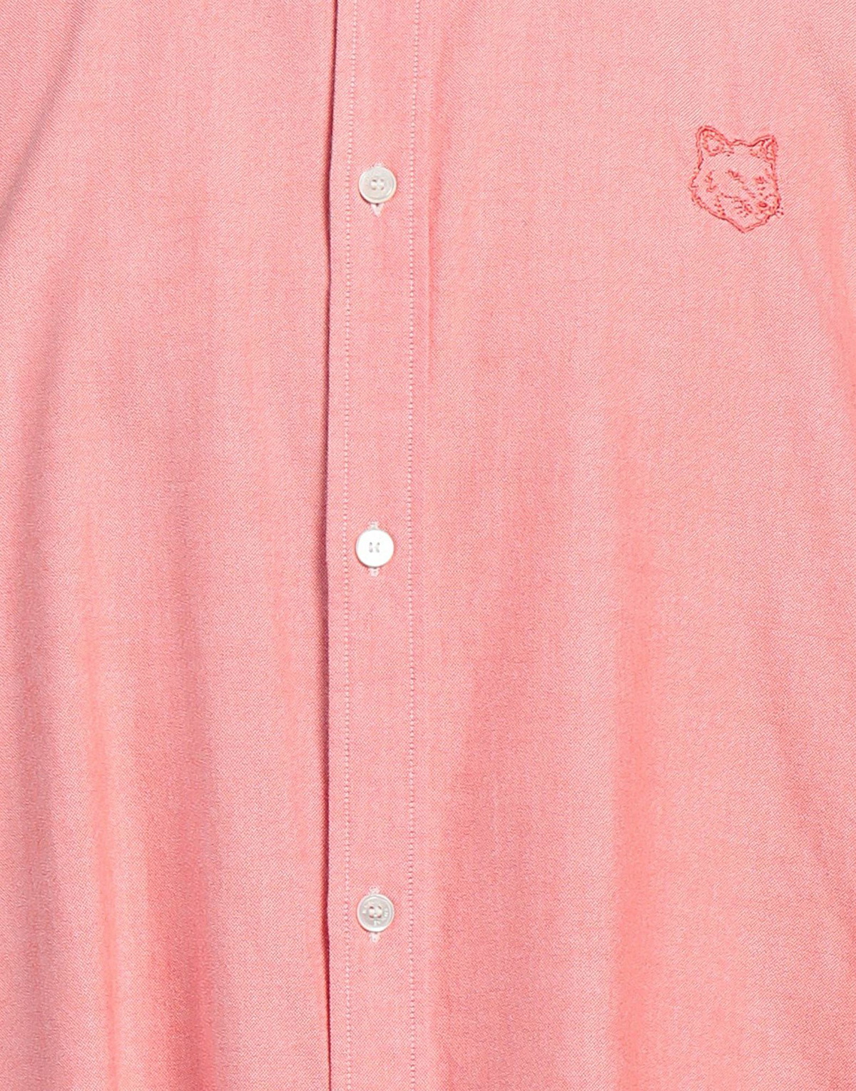 Maison Kitsuné Mens Shirt in Salmon pink