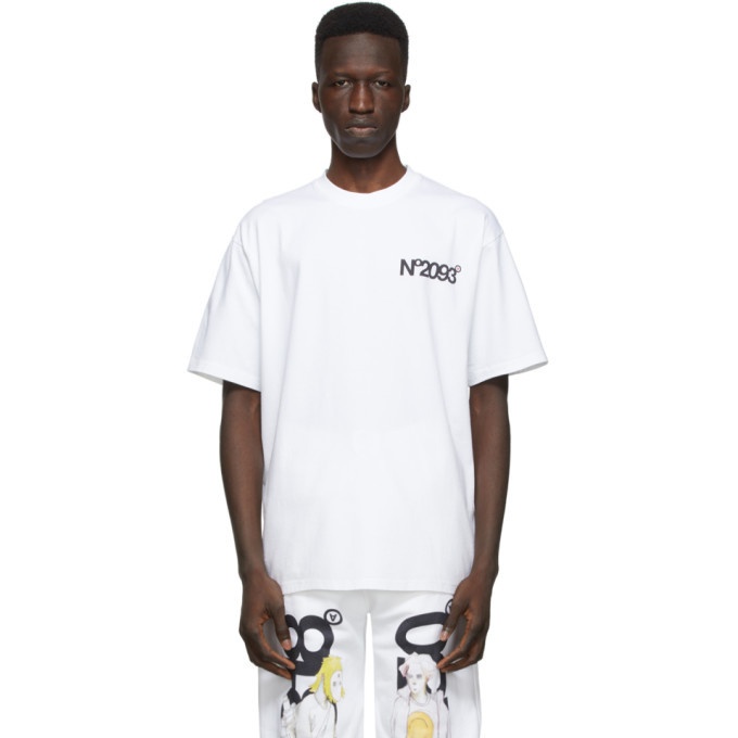 Photo: The DSA SSENSE Exclusive White No2093 T-Shirt