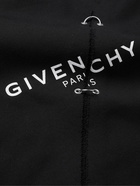 GIVENCHY - Oversized Embellished Logo-Print Cotton-Jersey Sweatshirt - Black - XL