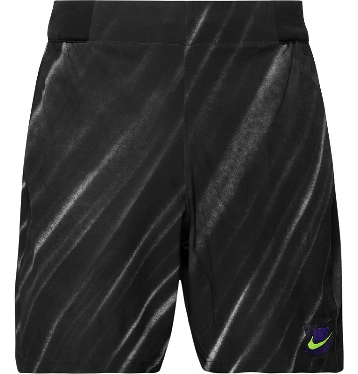 Photo: Nike Tennis - NikeCourt Flex Ace Stretch-Shell Shorts - Black