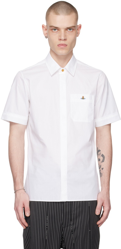 Photo: Vivienne Westwood White Embroidered Shirt
