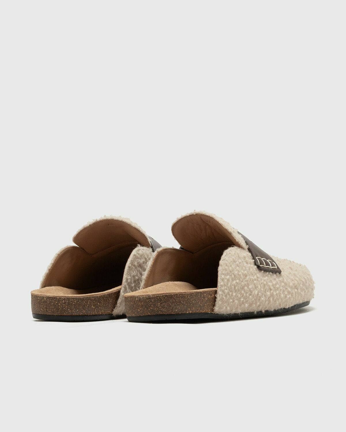 JW Anderson FELT LOAFER M Beige Mens Sandals & Slide