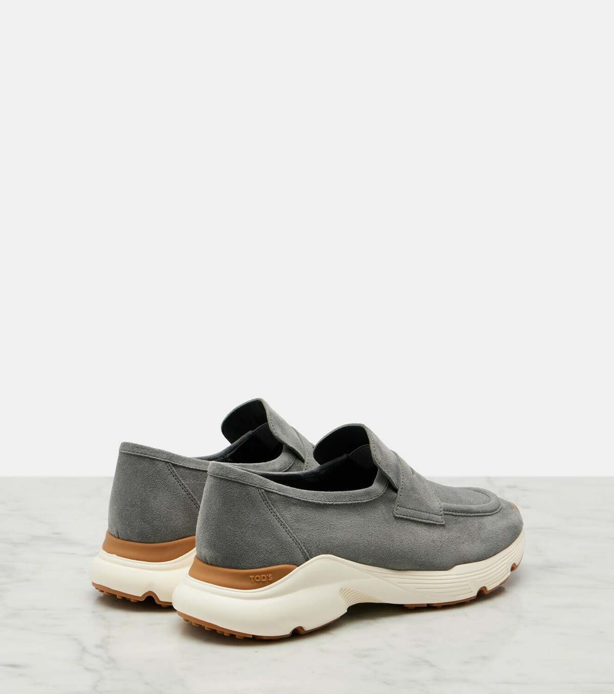 Tod's Suede penny loafers