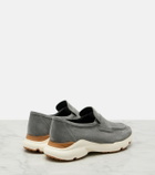 Tod's Suede penny loafers