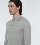 Moncler - Cotton piqué polo shirt