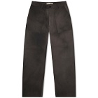 Norse Projects Men's Lukas Relaxed Wave Dye Trousers in Black