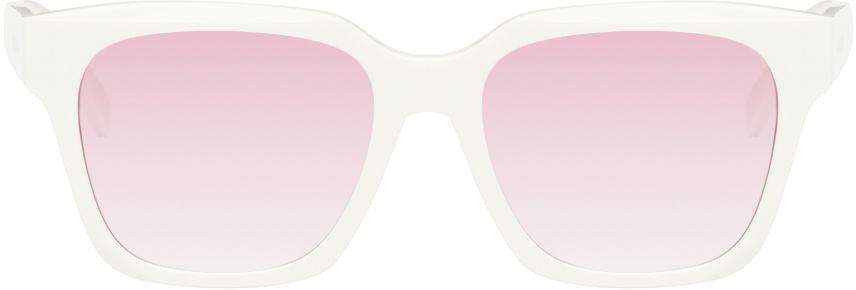 Givenchy White Square Sunglasses Givenchy display picture 3