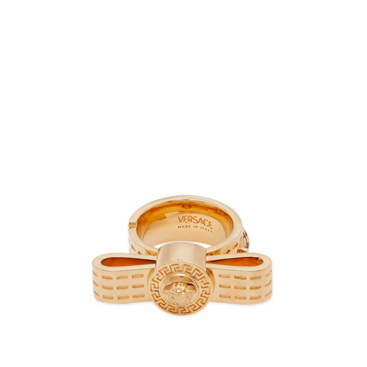 Photo: Versace Women's Ring in Versace Gold