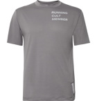 Satisfy - Printed Deltapeak T-Shirt - Gray