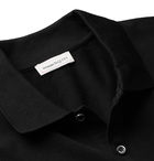 Alexander McQueen - Logo-Appliquéd Cotton-Piqué Polo Shirt - Black