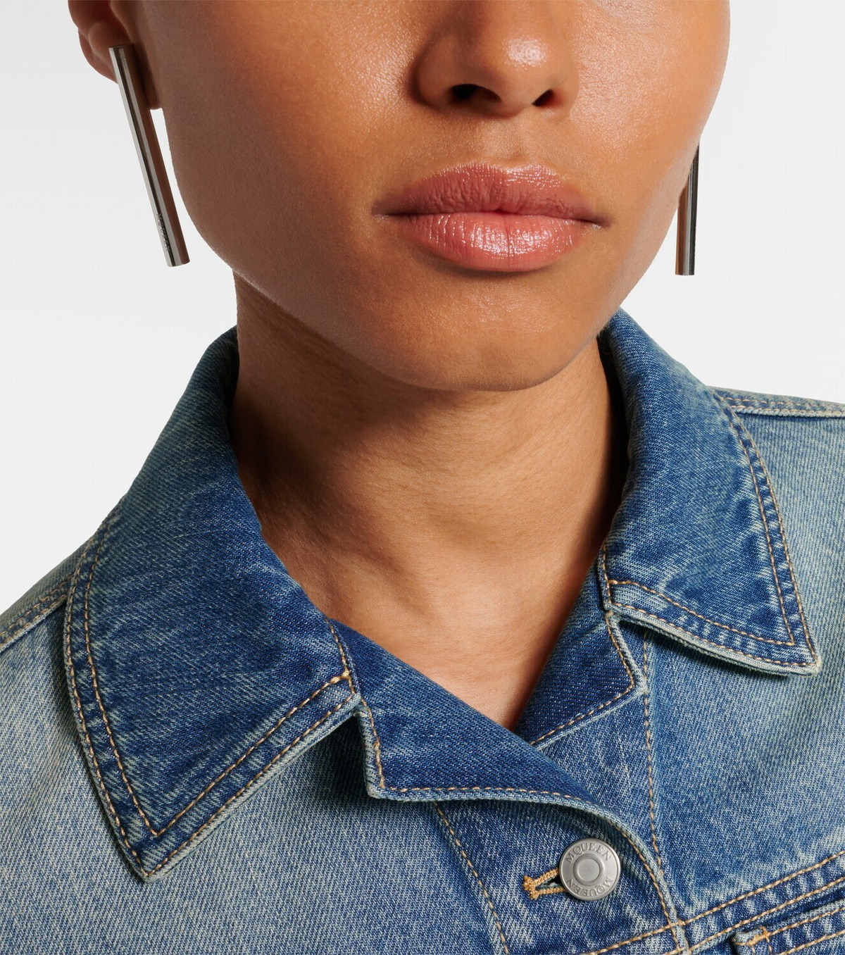 McQueen T-Bar earrings