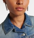 McQueen T-Bar earrings