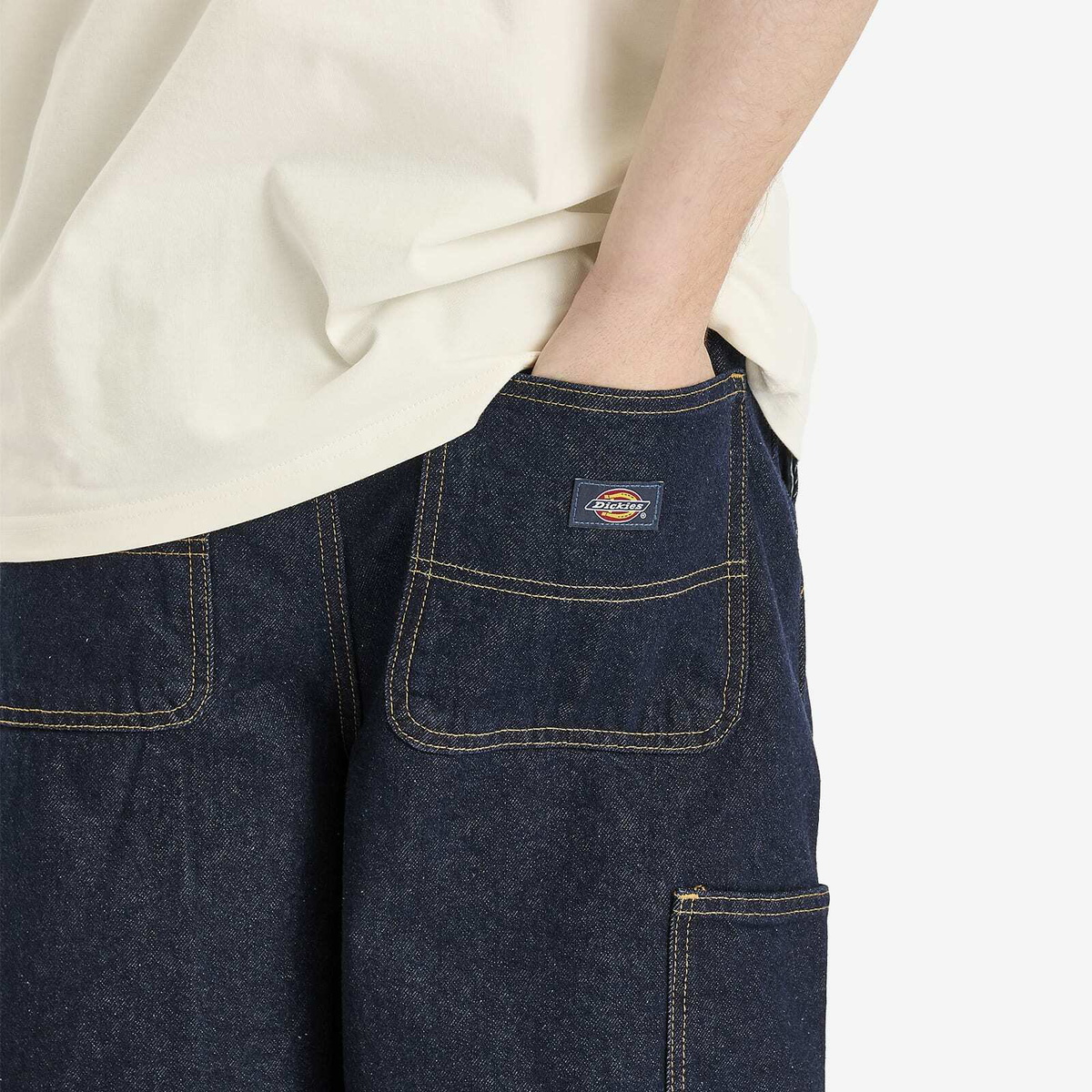 Dickies Men's Madison Denim Shorts in Rinsed
