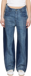 ADER error Blue Faded Jeans