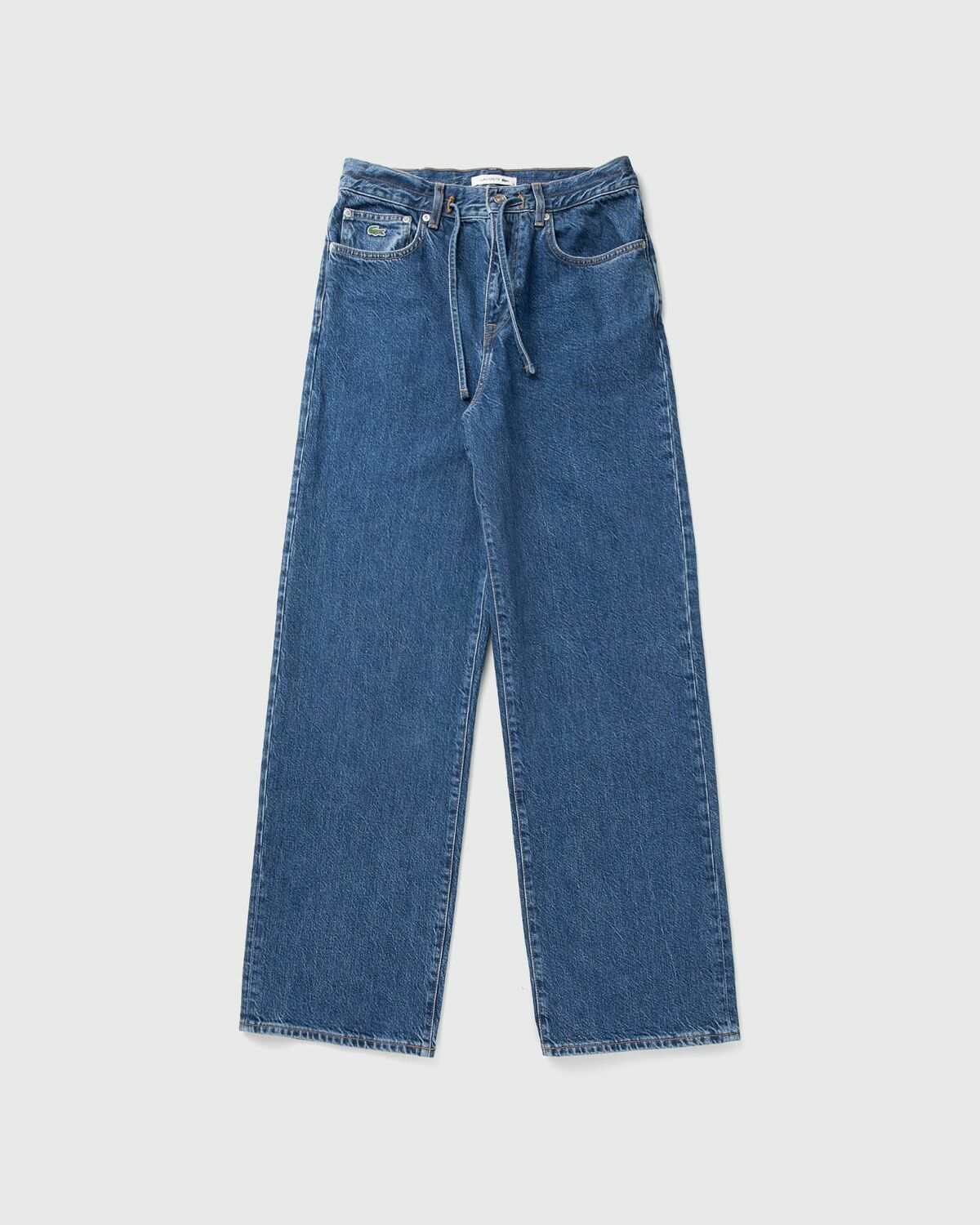 Lacoste TROUSERS Blue Womens Jeans