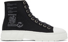 Virón Black 1982 High-Top Sneakers