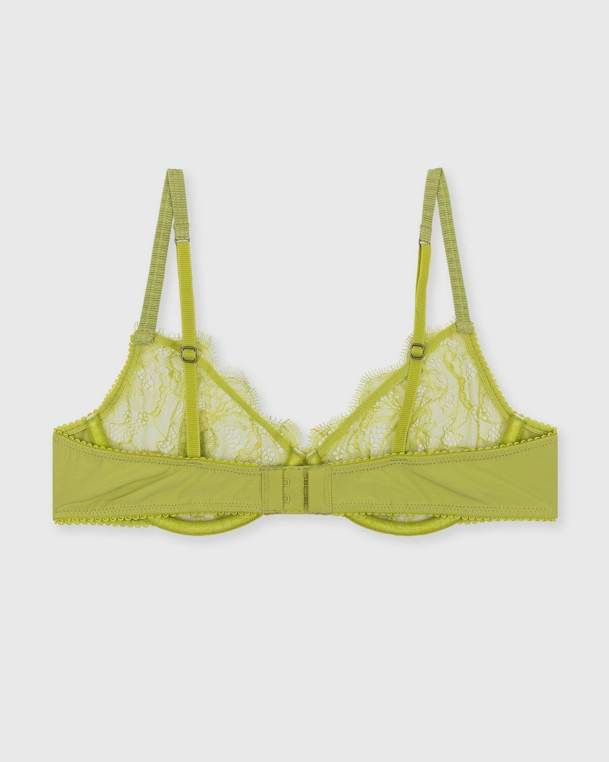 Love Stories Romeo Bralette Green Womens (Sports-) Bra