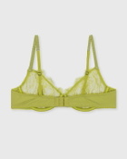 Love Stories Romeo Bralette Green Womens (Sports-) Bra