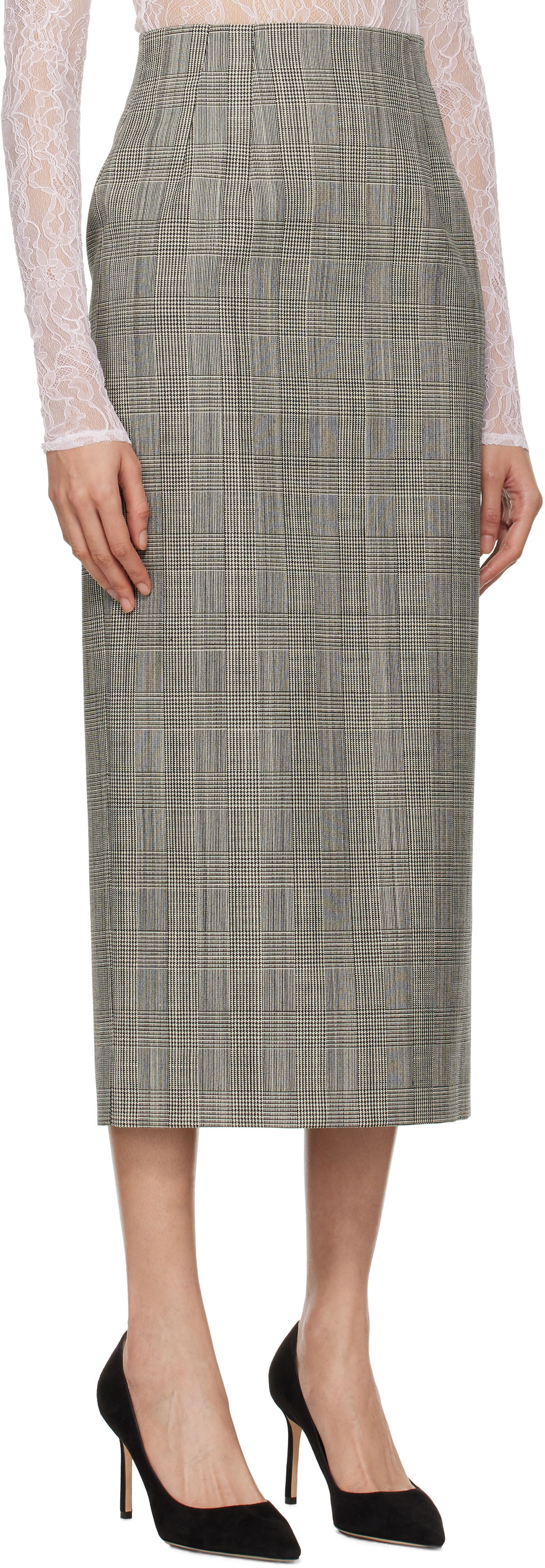 CONTOUR SKIRT BLACK main image 1