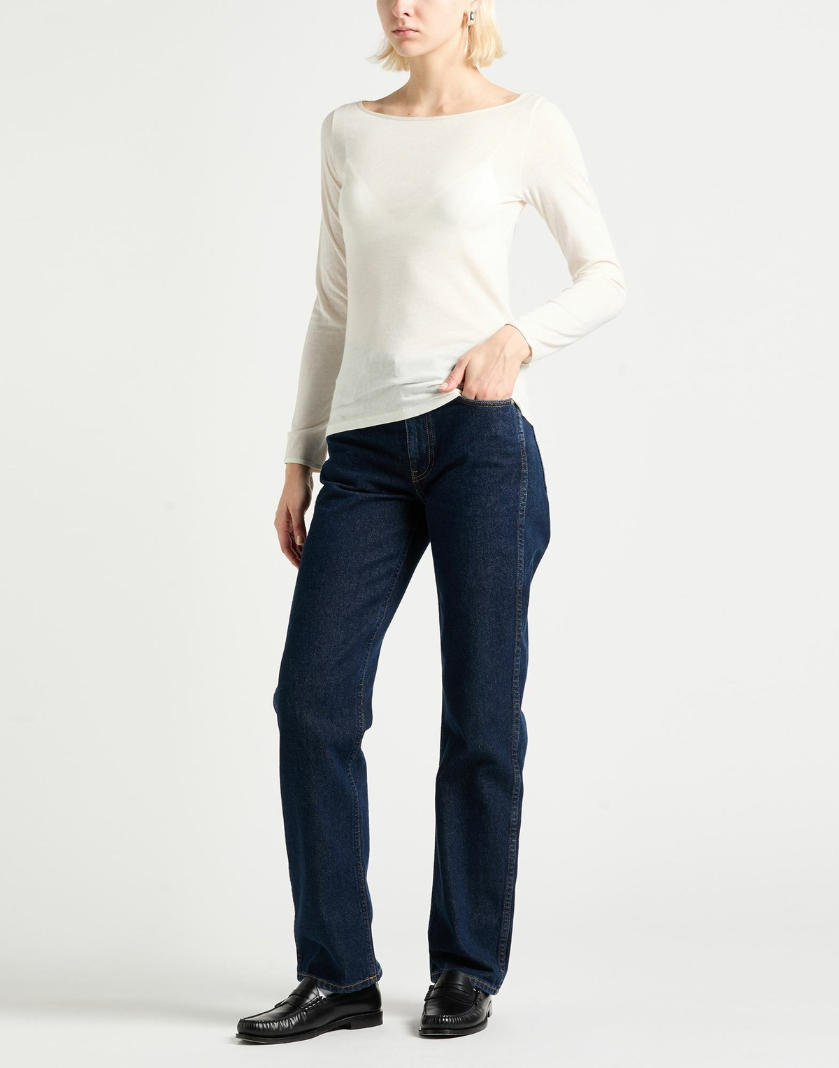 Majestic Filatures Womens T-shirt Ivory