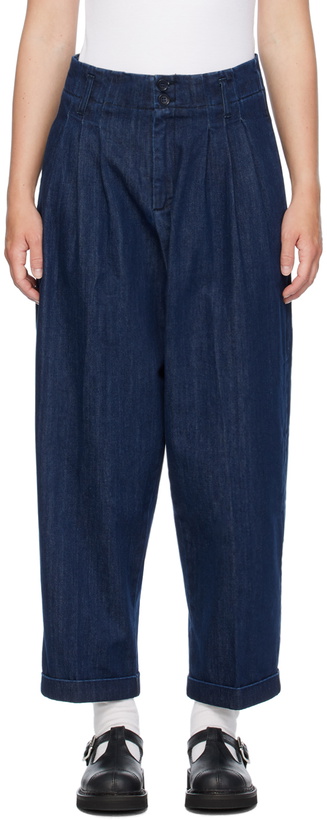 Photo: YMC Indigo Keaton Denim Trousers